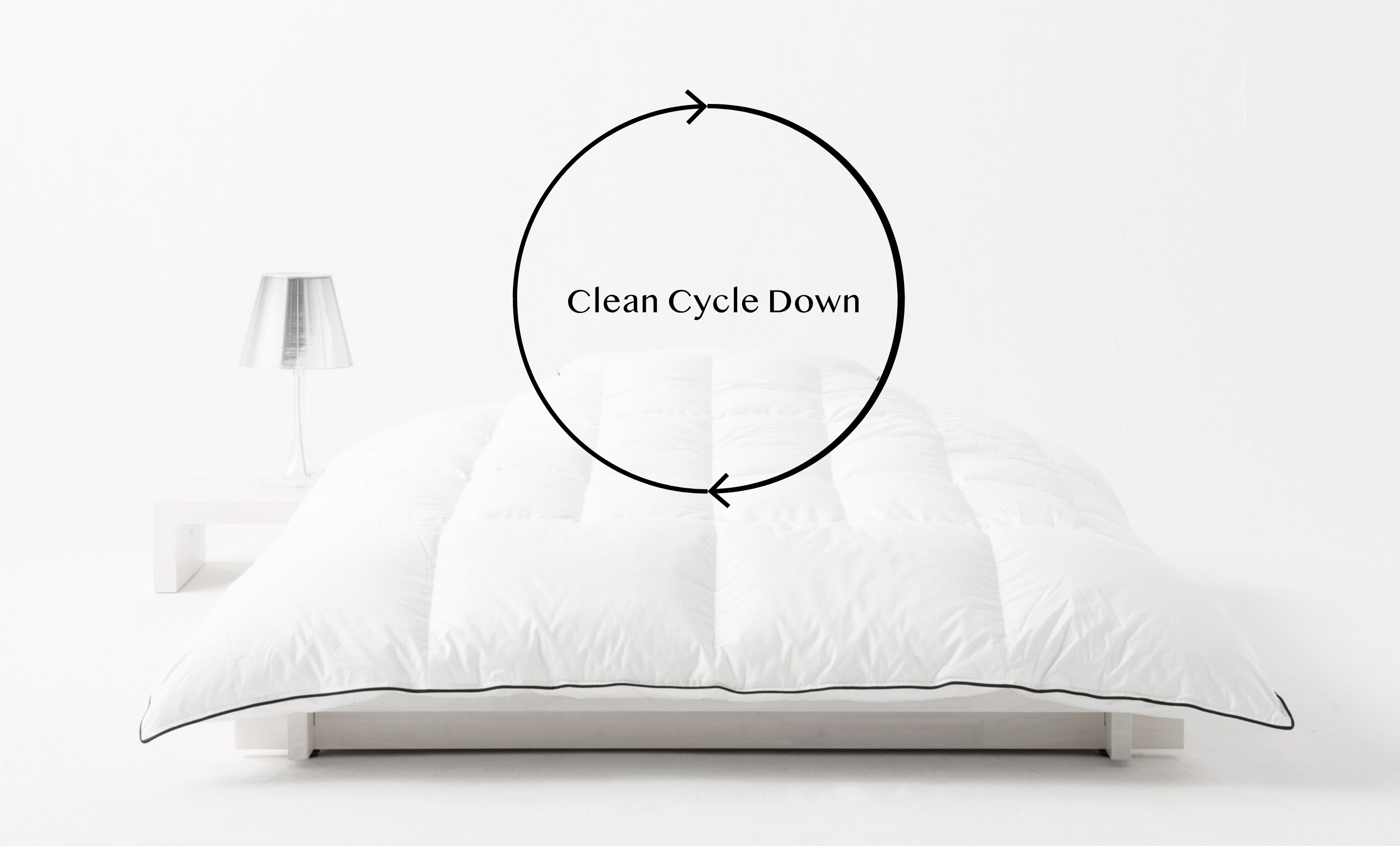 Clean Cycle Down ～新品羽毛を超える美しさ～