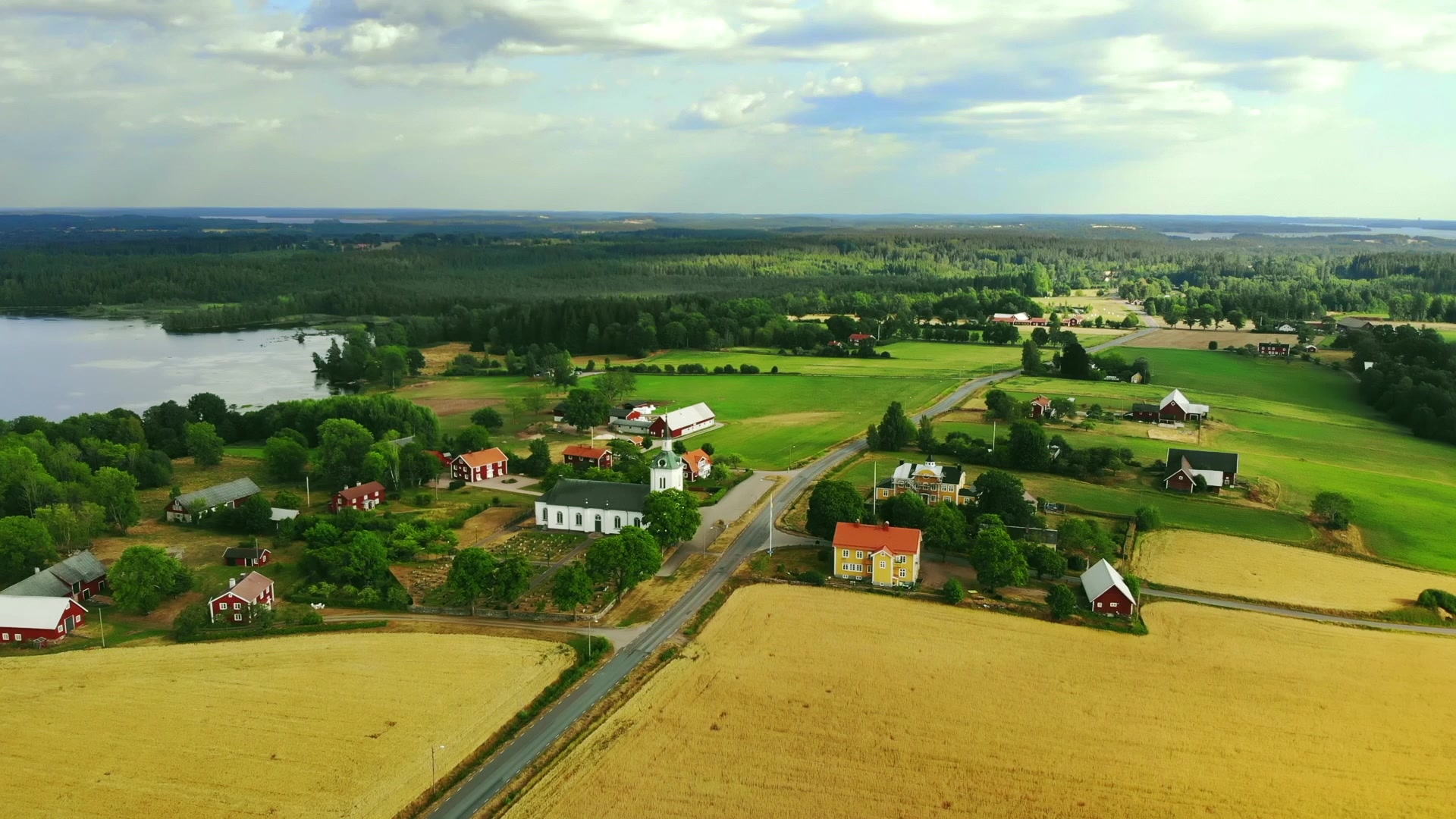ポーランドの田園風景